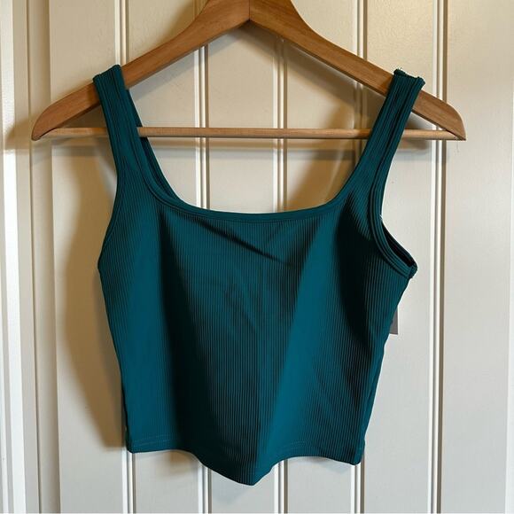 Laslulu women’s tank top‎ small green NWT - Picture 2 of 6